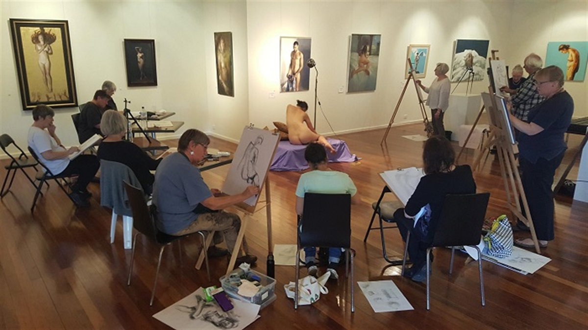 Life Drawing Studio Manning Regional Art Gallery Manning Regional